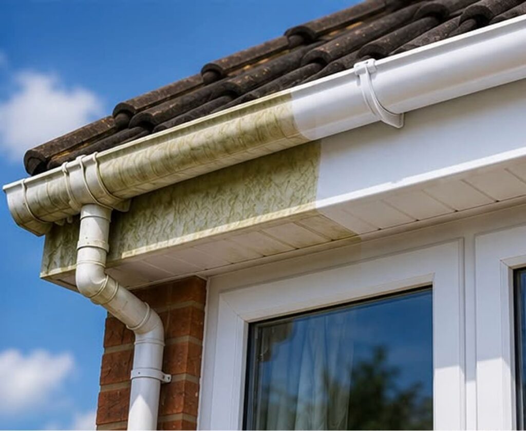 Property maintenance service Oxford - fascia, soffit and gutter cleaning